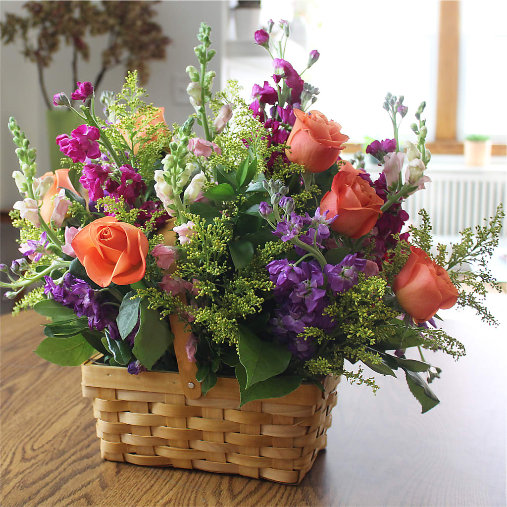 Garden of Life Basket –  Perkins Floral, Greenville MS