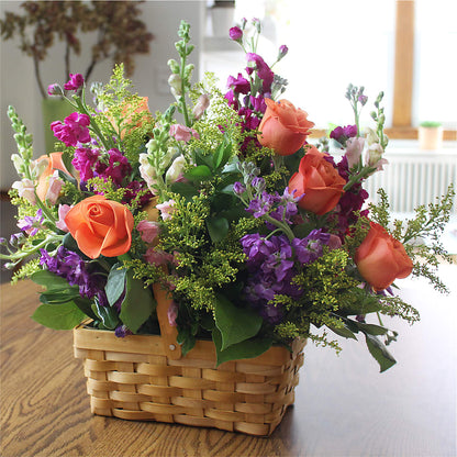 Garden of Life Basket –  Perkins Floral, Greenville MS