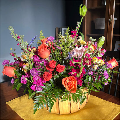 Garden of Life Basket –  Perkins Floral, Greenville MS