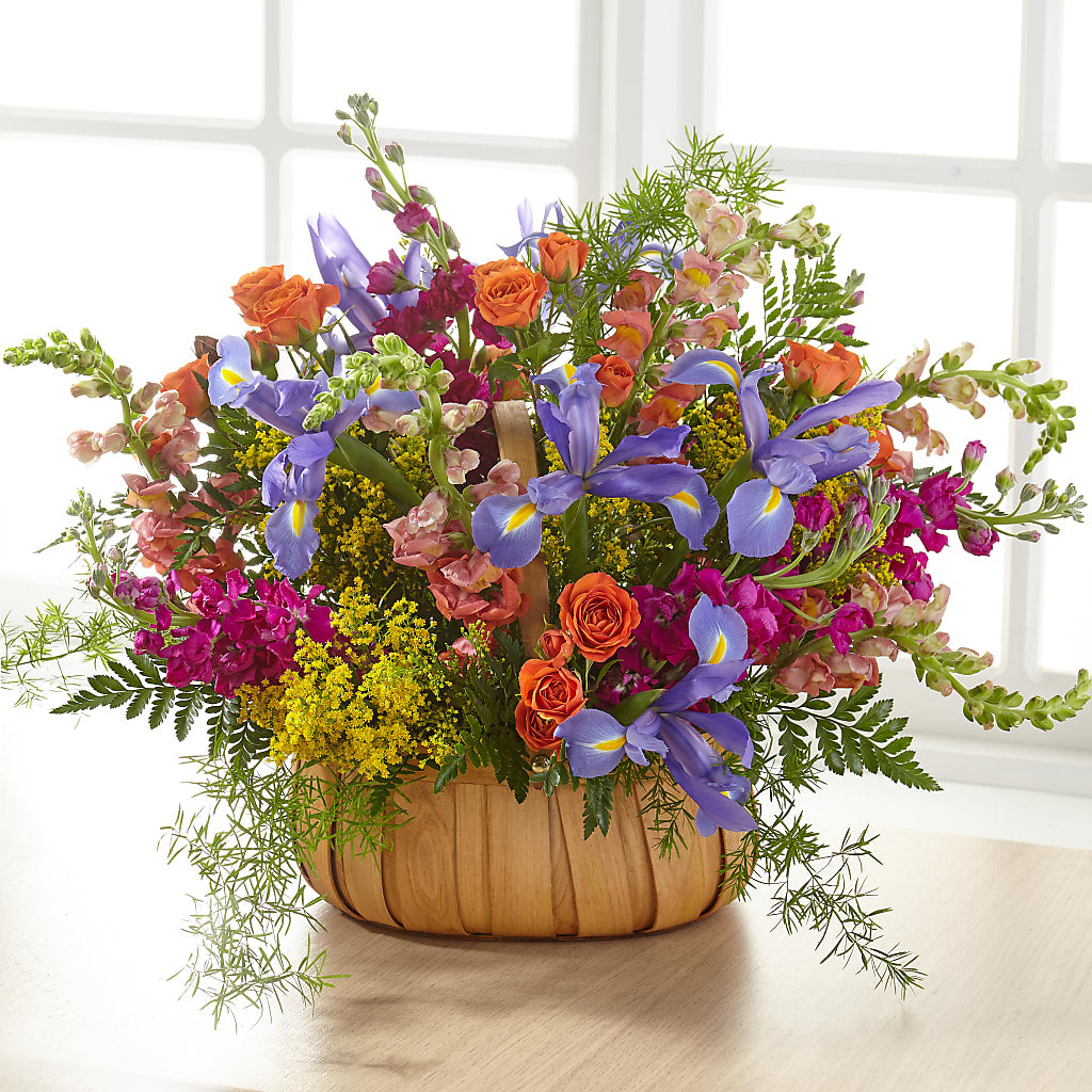 Garden of Life Basket –  Perkins Floral, Greenville MS