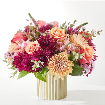 Berry Cobbler Bouquet with Ivory Vase –  Perkins Floral, Greenville MS