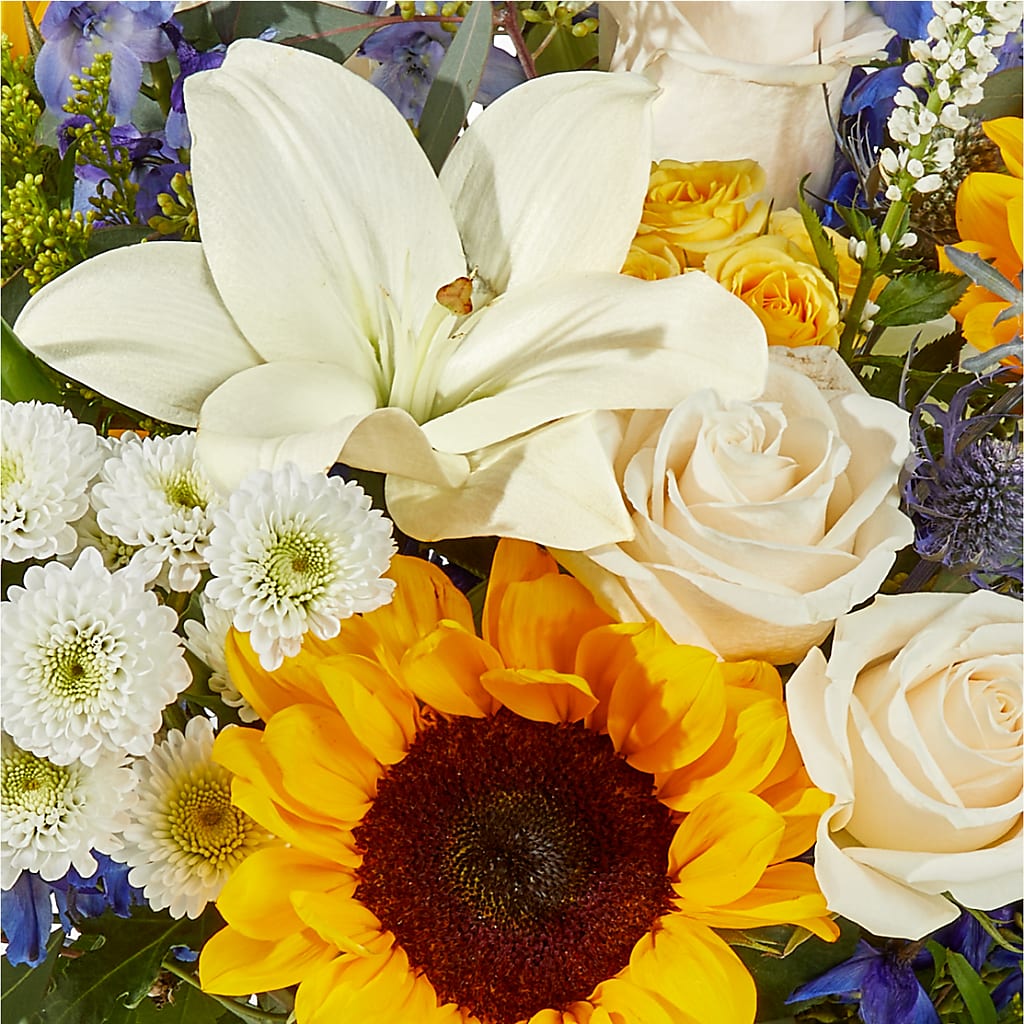 Wonderfully Sunny Bouquet –  Perkins Floral, Greenville MS