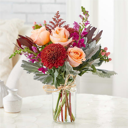 Moody Hues Bouquet –  Perkins Floral, Greenville MS