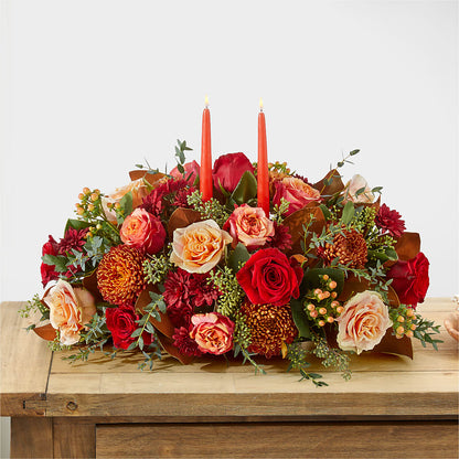 Gather Near Centerpiece –  Perkins Floral, Greenville MS
