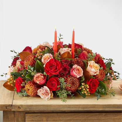 Gather Near Centerpiece –  Perkins Floral, Greenville MS