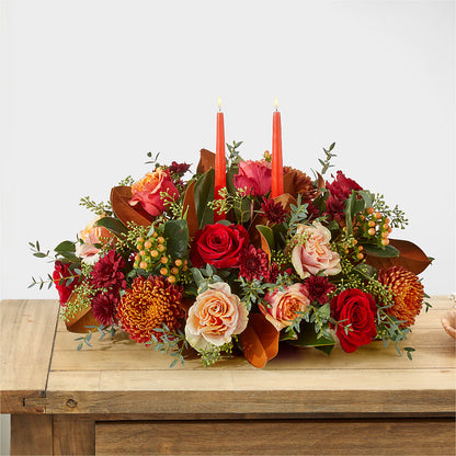Gather Near Centerpiece –  Perkins Floral, Greenville MS