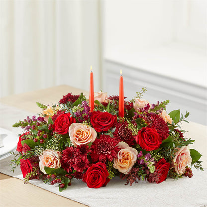 Most Thankful Centerpiece –  Perkins Floral, Greenville MS