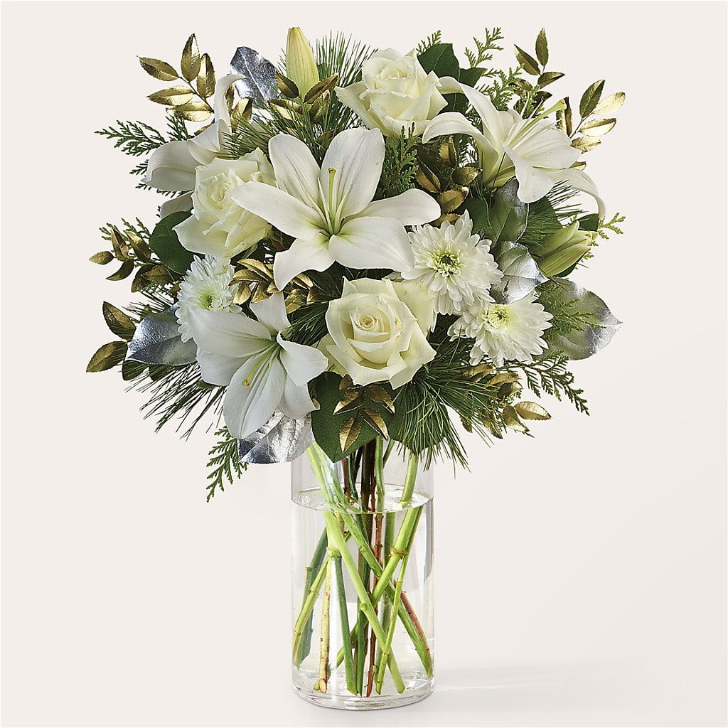 Wintry Mix Bouquet –  Perkins Floral, Greenville MS